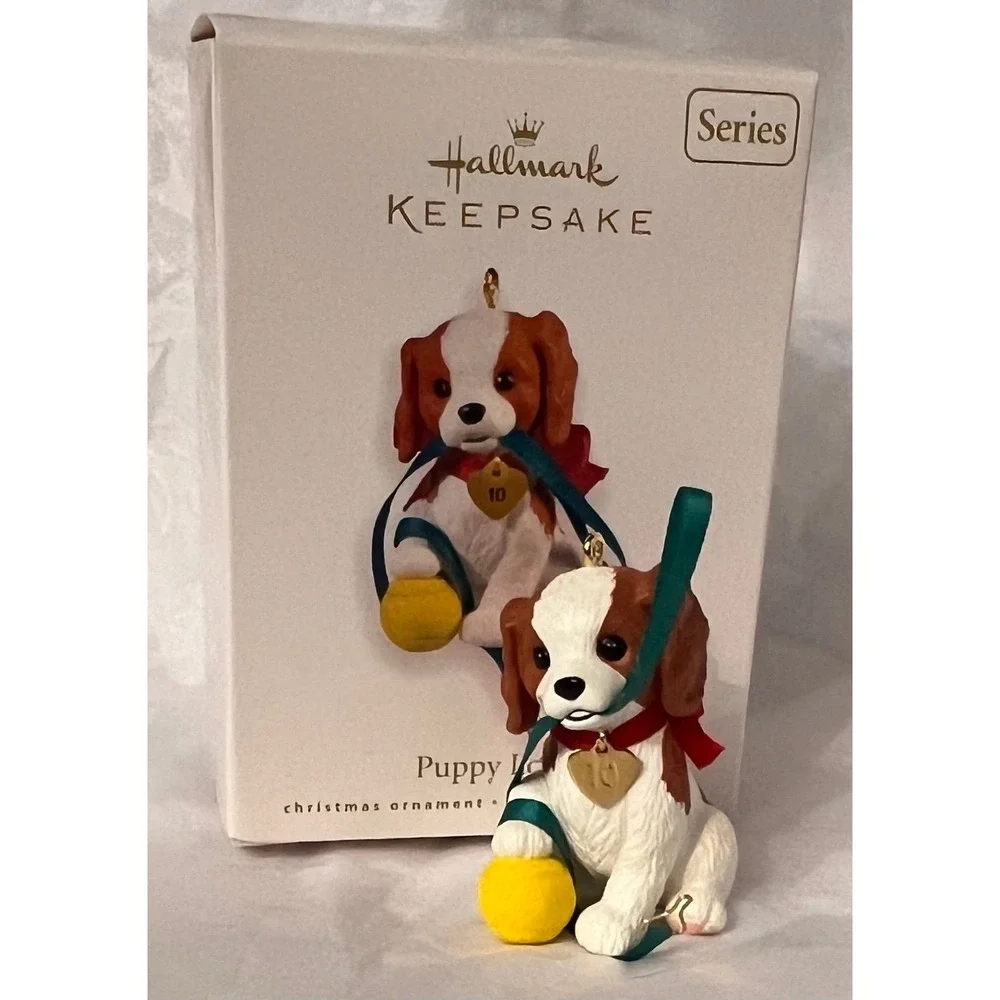 Hallmark Keepsake 2010 Puppy Love Christmas Ornament is #20 in the series NEW